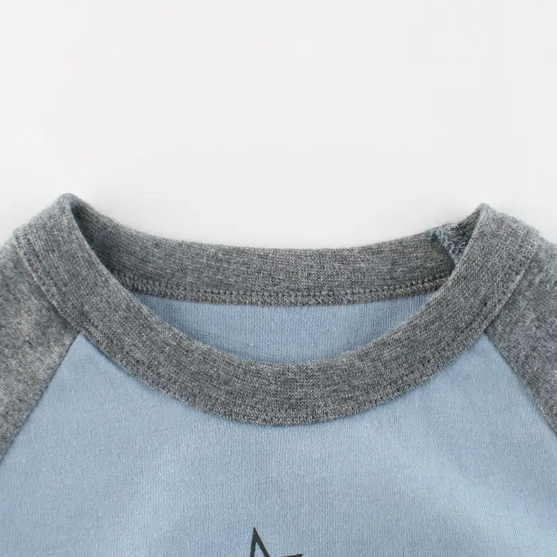 Kids' Light Blue Long Sleeve T-Shirt 2025 - Image 4