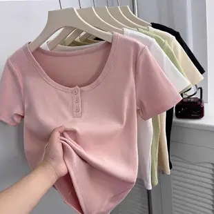 Women Printed Mickey Mouse T-Shirt White Short Sleeve Spring Summer — feature 8