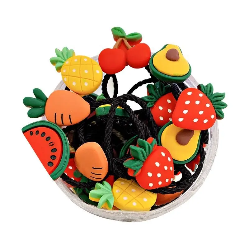 Fruit Headband for Girls Rubber Hair Accessory