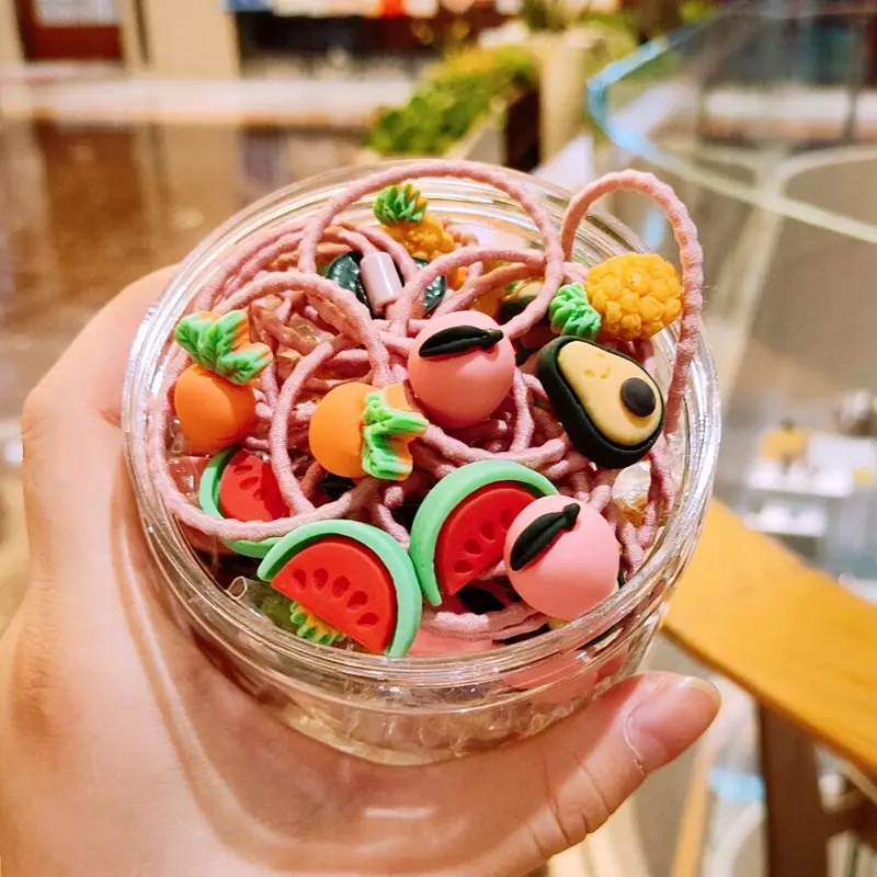 Fruit Headband for Girls Rubber Hair Accessory