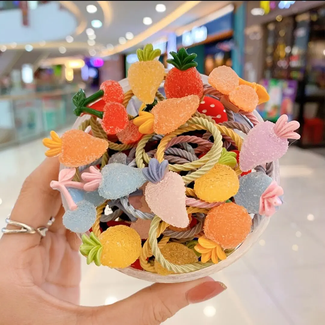 Fruit Headband for Girls Rubber Hair Accessory