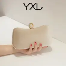 Yellow Acrylic Chain Crossbody Bag for Women — feature 2