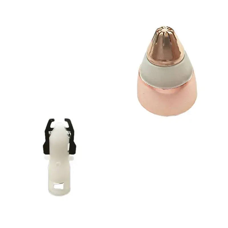 Electric Eyebrow Trimmer for Women Pink Rose Gold - Image 4