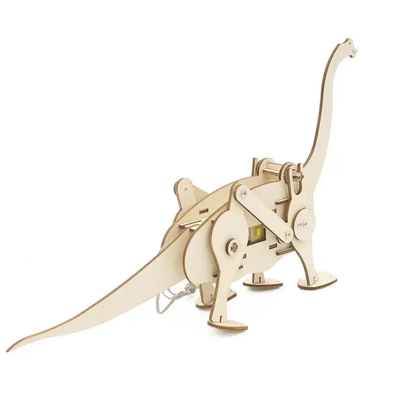 Children's Mechanical Dinosaur DIY Kit with PPT Guide - Image 5