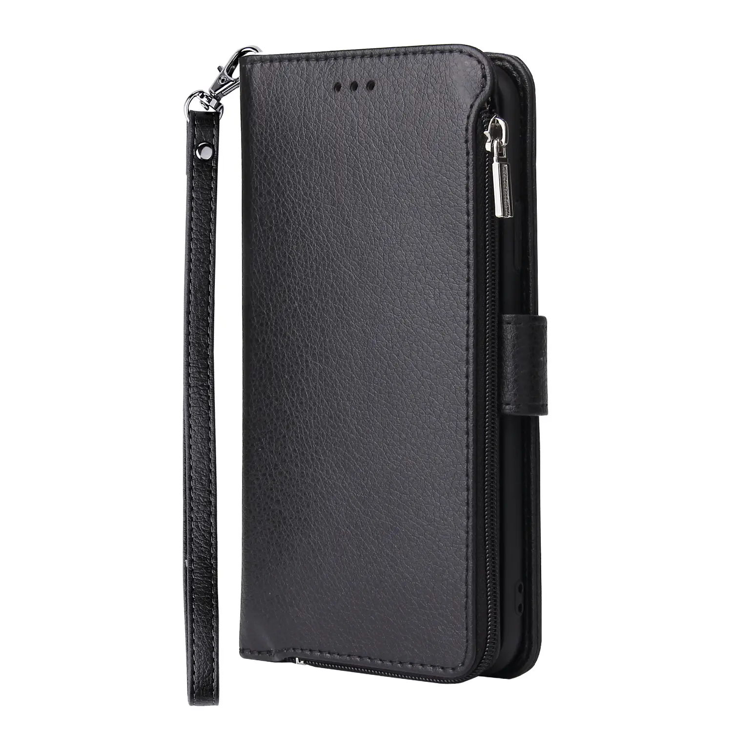 Pink Leather 3-Diagonal iPhone X Protective Case - Image 2