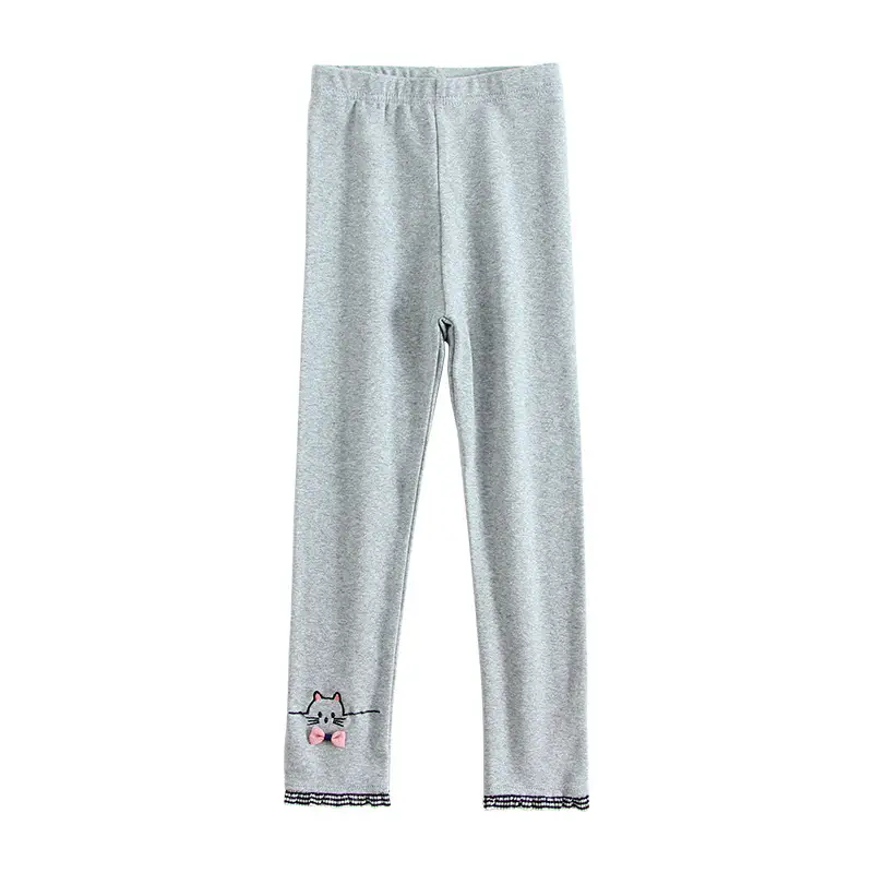 Girls Cotton Cartoon Embroidered Leggings Spring Autumn - Image 10