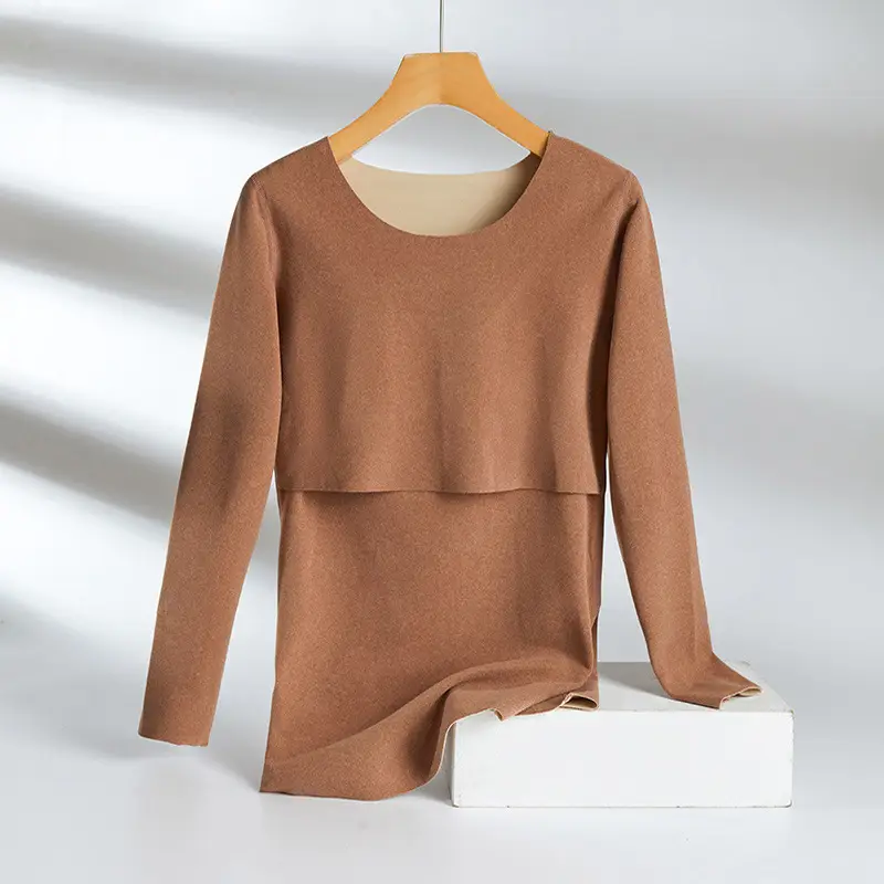 (single clothes) brown 557