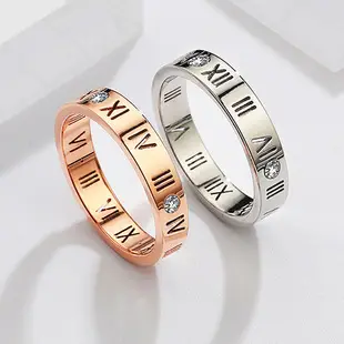 Titanium Steel Diamond Mesh Ring for Women — feature 1