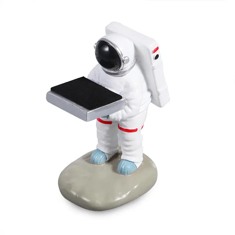 Grandpa Robot Watch Stand White Gold Decorative Display