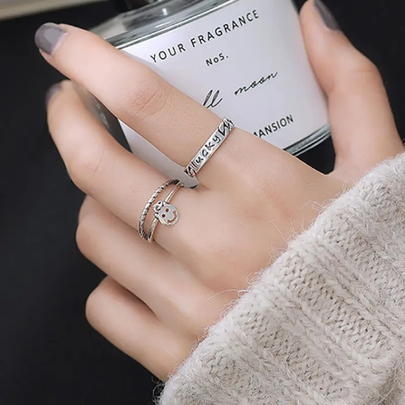 925 Sterling Silver Star Ring for Women Men - Image 12