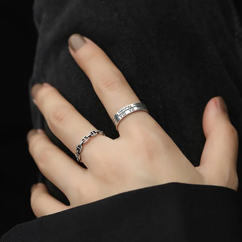 925 Sterling Silver Star Ring for Women Men - Image 13