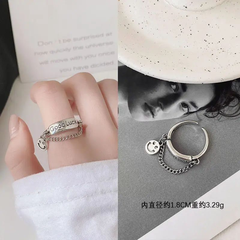 925 Sterling Silver Star Ring for Women Men - Image 8