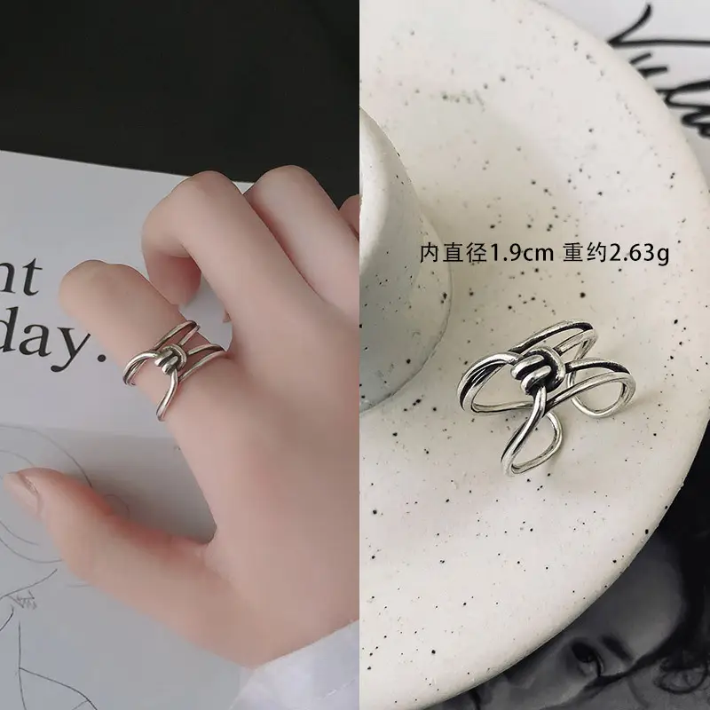 925 Sterling Silver Star Ring for Women Men - Image 10