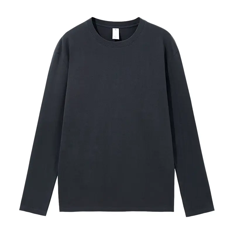 Men Long Sleeve T-Shirt White Base Cotton 3XL - Image 10