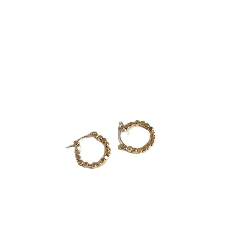 New Korean Dongdaemun Earrings Elegant Internet Celebrity Ins Ear Buckle Personalized Metal Geometric Earrings Wholesale Supply - Image 7