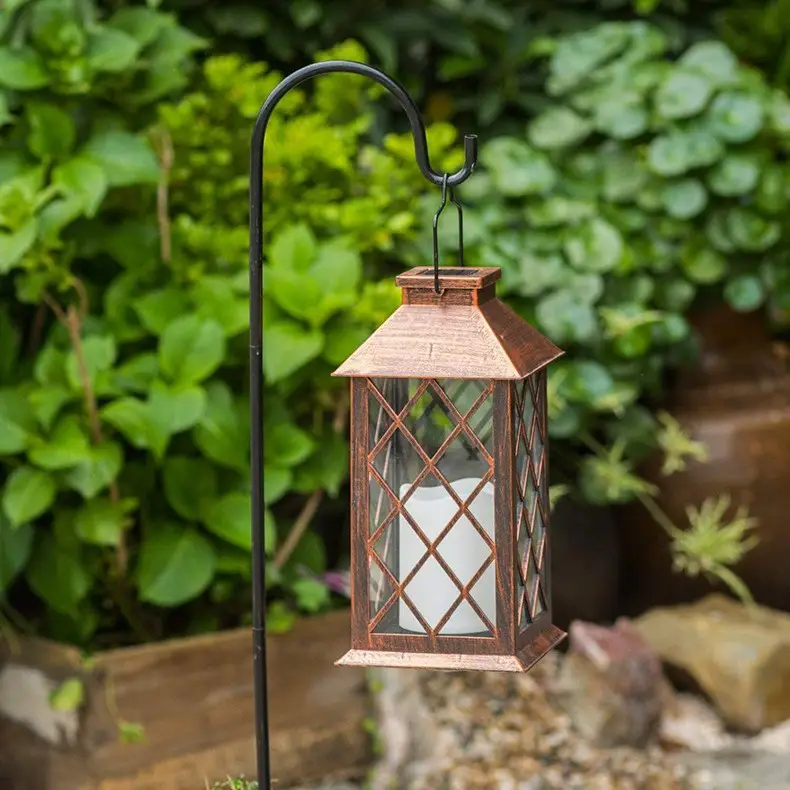 Wooden Solar Garden Lantern for Outdoor Decor — feature 10