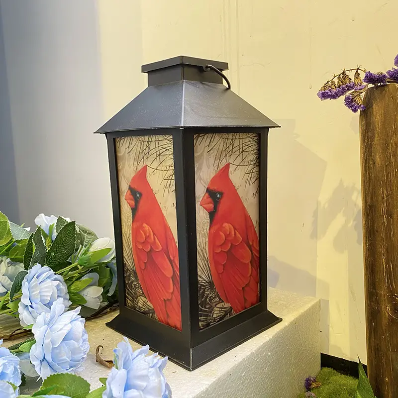 Wooden Solar Garden Lantern for Outdoor Decor — feature 15