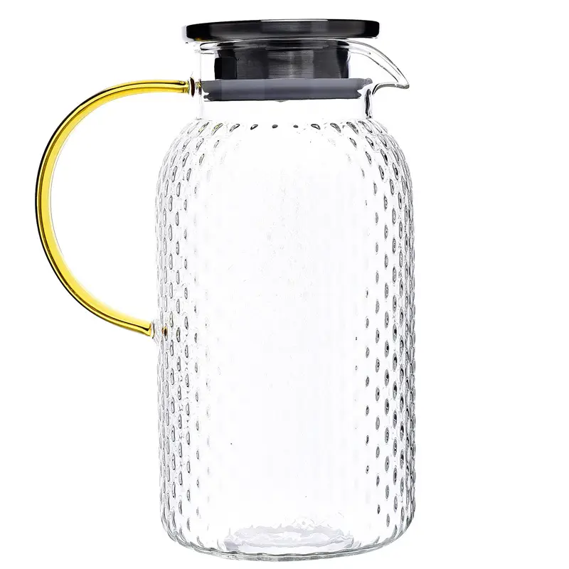 Flanged Crystal Water Kettle Cup 400ml Daifa - Image 16