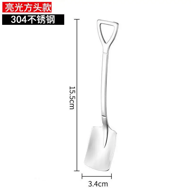 304 Stainless Steel Watermelon Spoon Set - Image 2