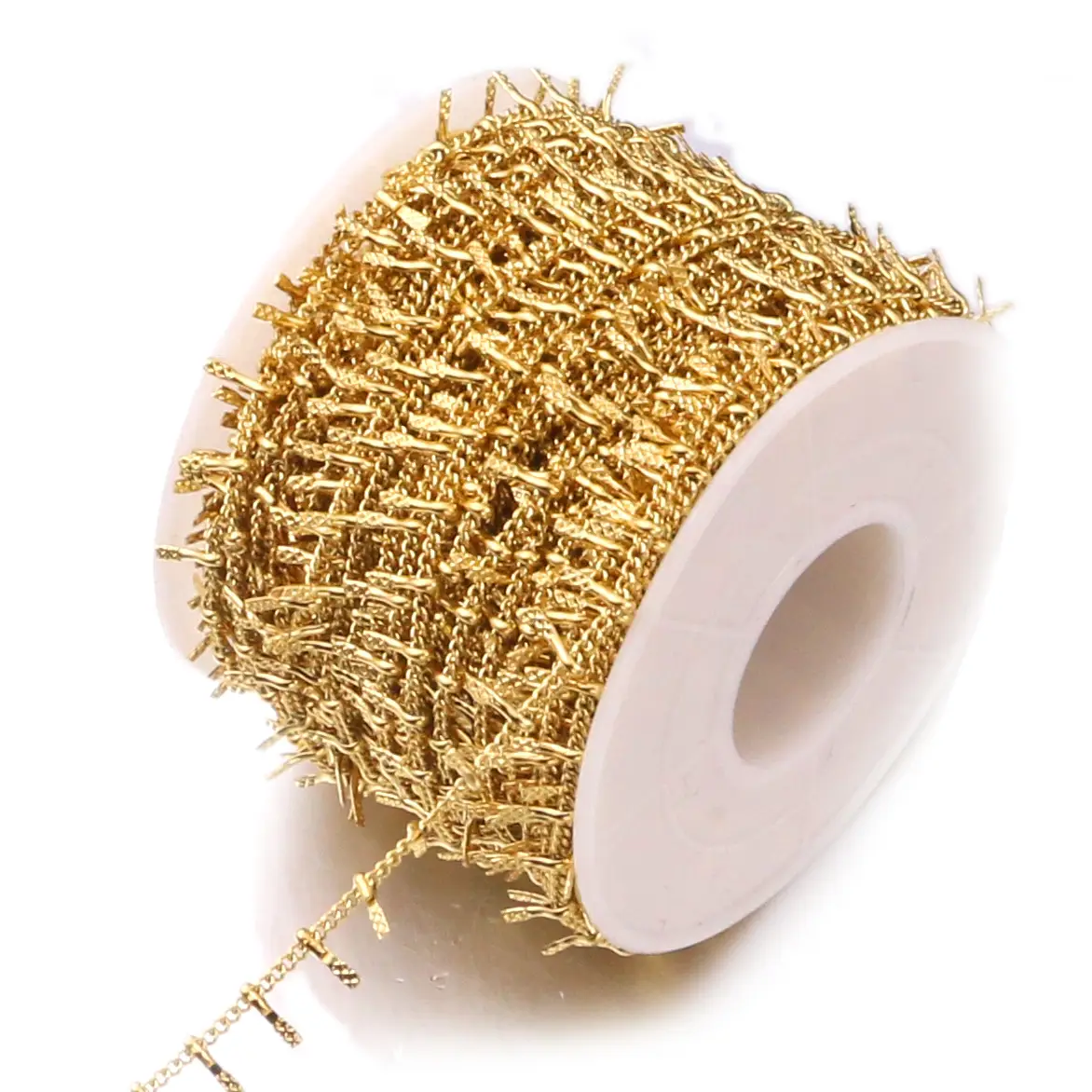 Stainless Steel Side Clip Chain with Gold Plating 18K Vacuum Electroplating - Image 4