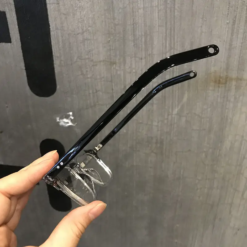 Black Square Frame Glasses for Men Women 2024 Anti-Blue Light - Image 4