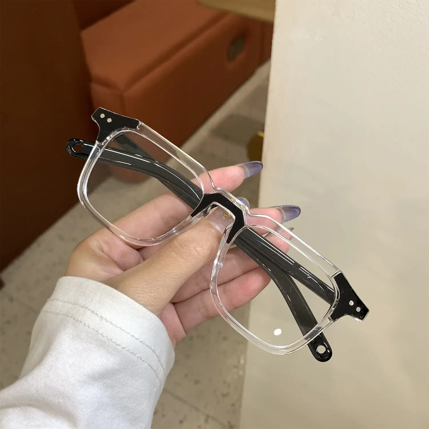 Transparent frame