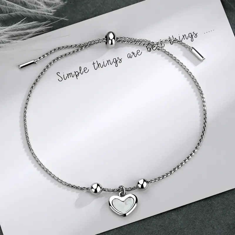 Heart Shaped Women's Korean Style Bracelet