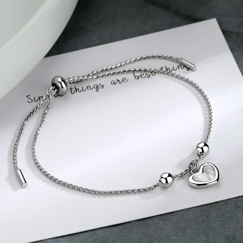 Heart Shaped Women's Korean Style Bracelet