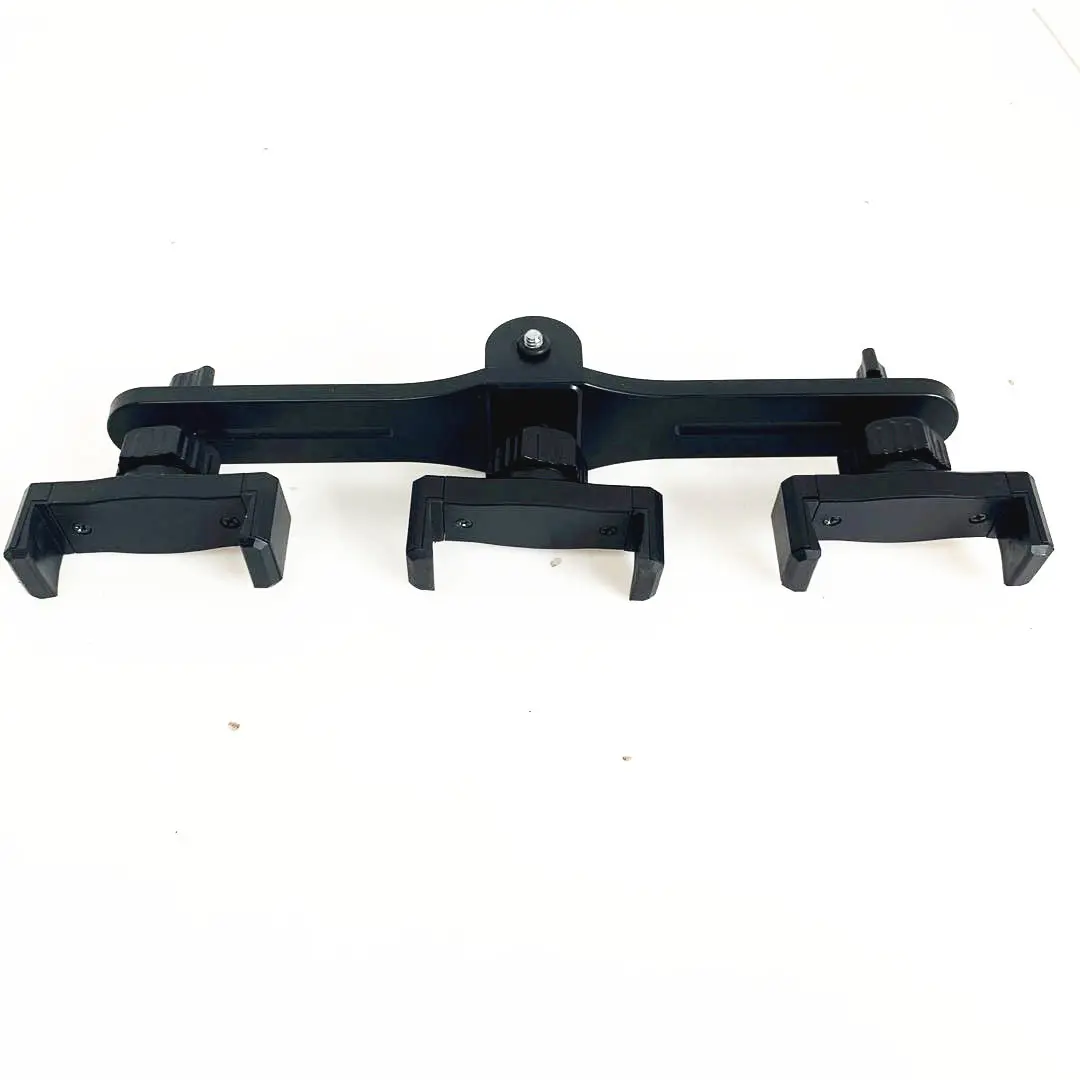 Dual Phone Holders for Live Streaming & Streaming Light Accessory Clamp - Image 4