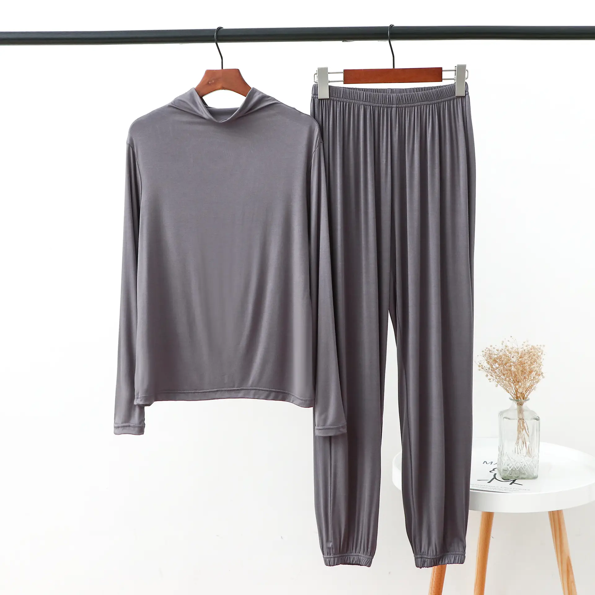 Spring & Autumn New Modal Home Suit Large - Image 9