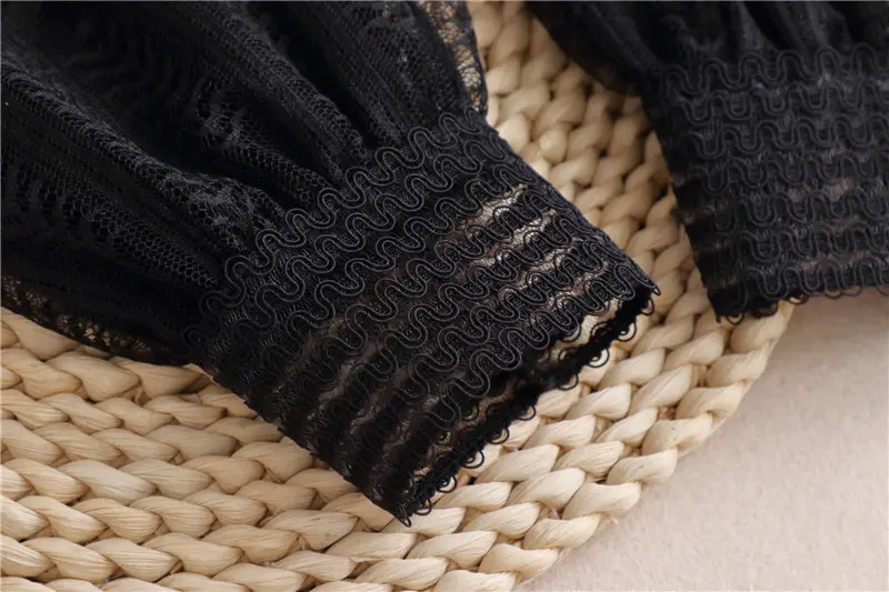 Mesh Lace Accessories for Women Black White — feature 13