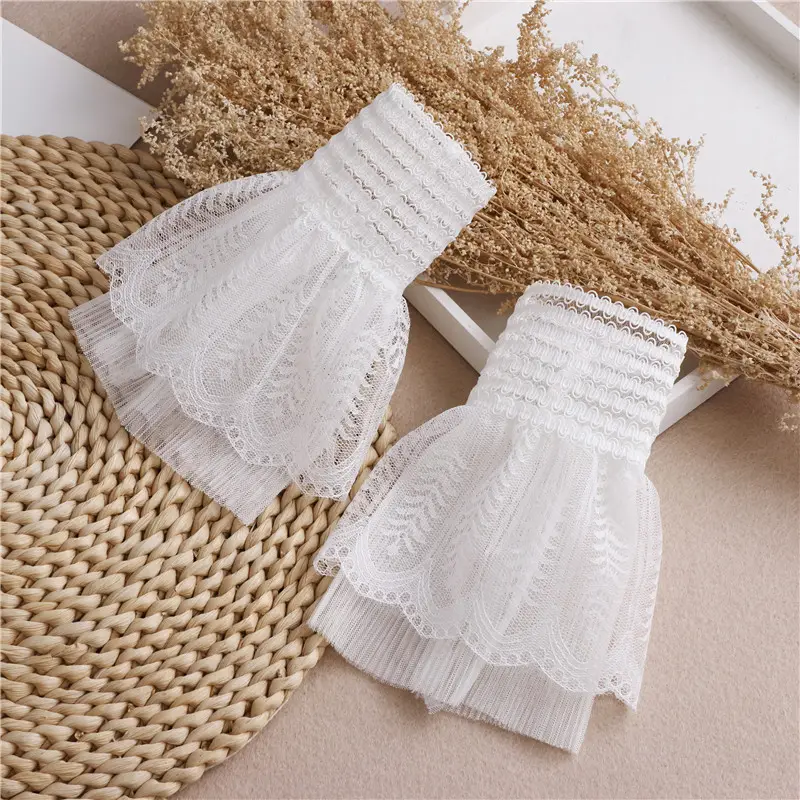 Mesh Lace Accessories for Women Black White — feature 4