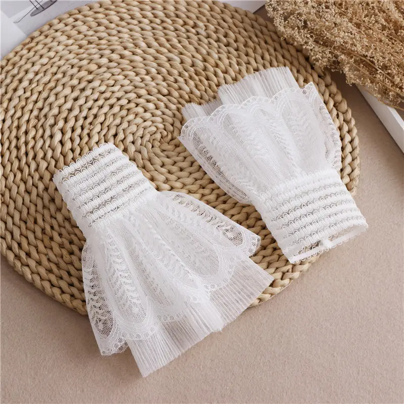 Mesh Lace Accessories for Women Black White — feature 5