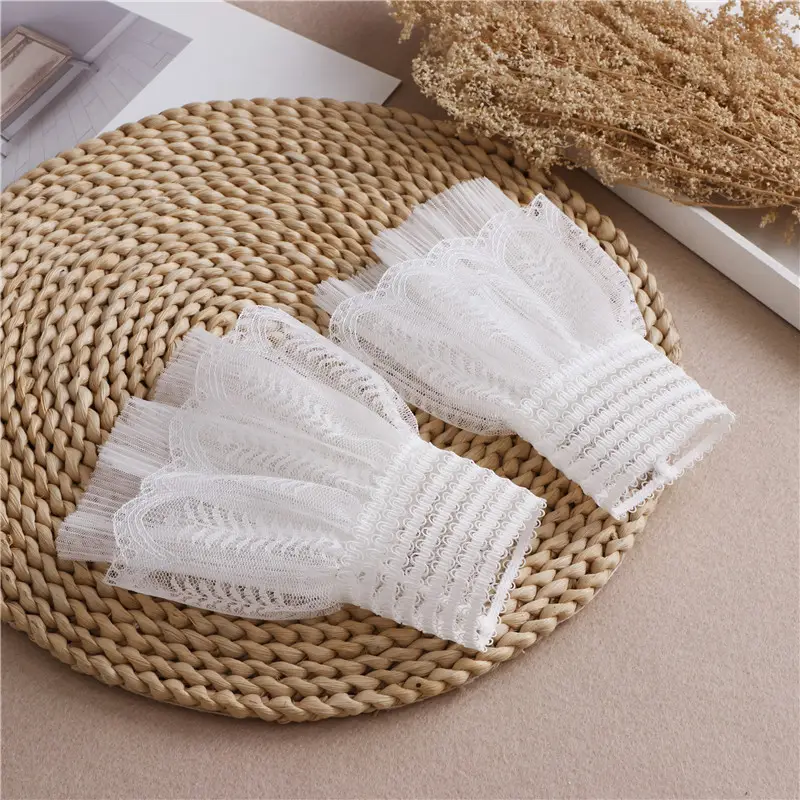 Mesh Lace Accessories for Women Black White — feature 6