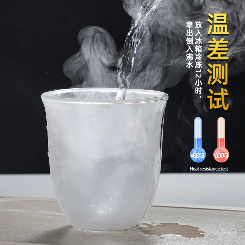 Double Layer Glass Coffee Cup High Borosilicate Transparent - Image 4