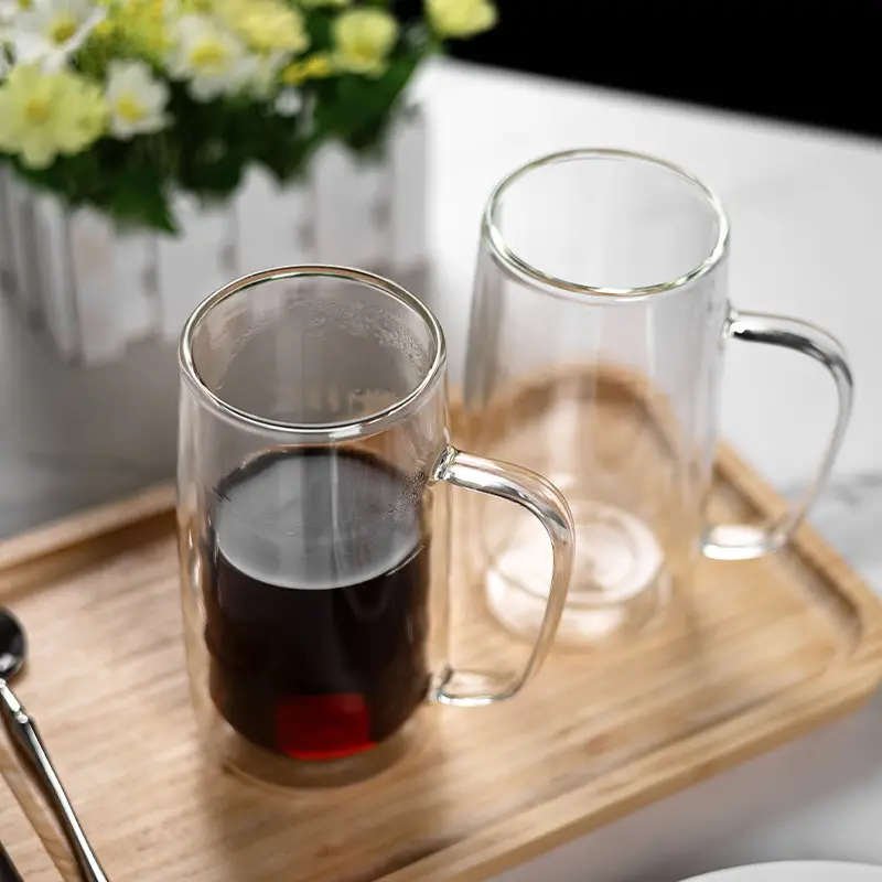 High Borosilicate Glass Cup Heat Resistant Tea Cup - Image 2