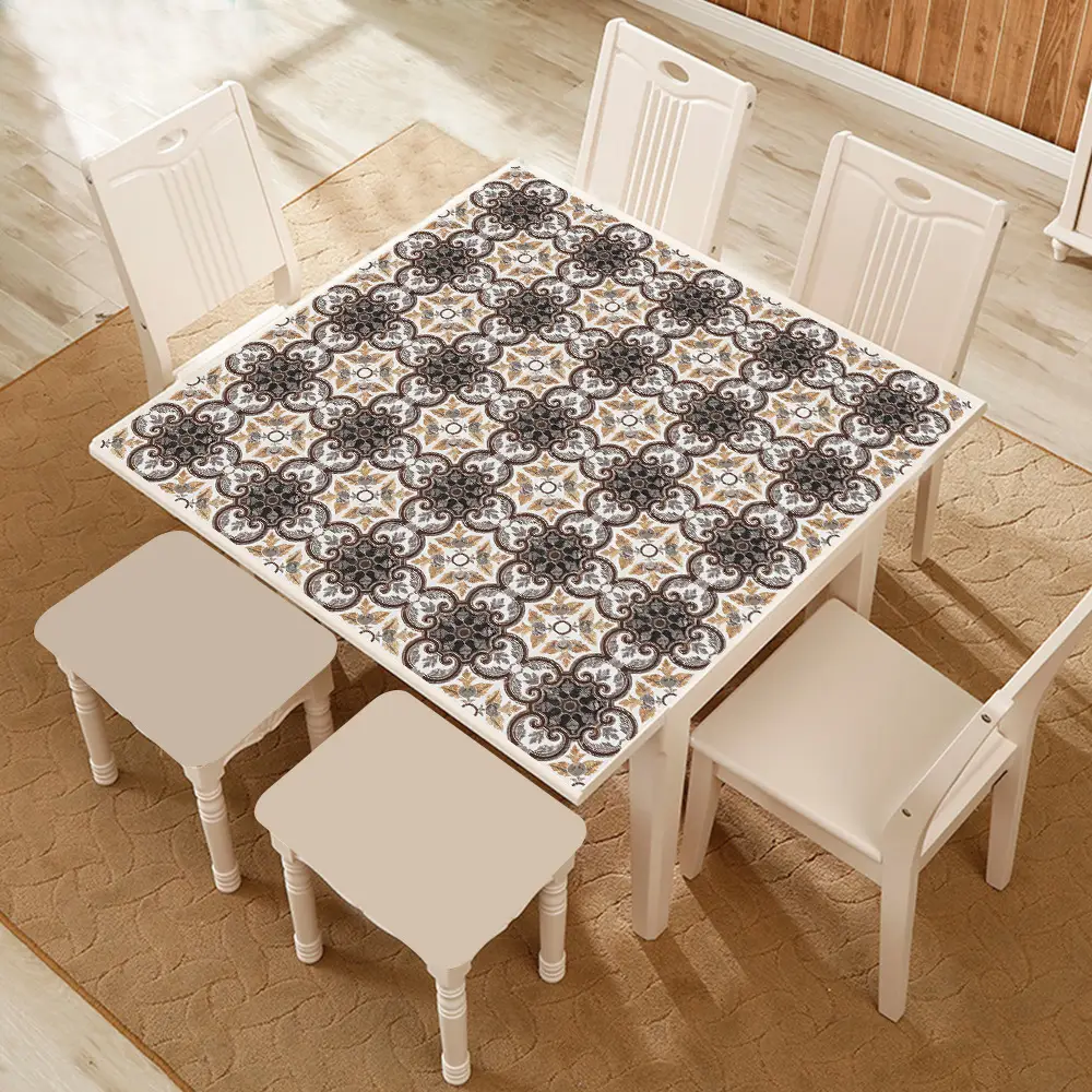 Muslim Style Jacquard Floor Tile Sticker Waterproof Self-Adhesive - Image 3