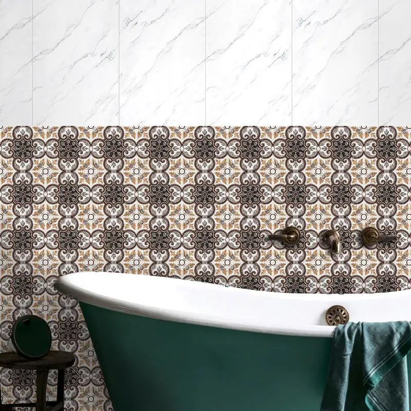 Muslim Style Jacquard Floor Tile Sticker Waterproof Self-Adhesive - Image 5