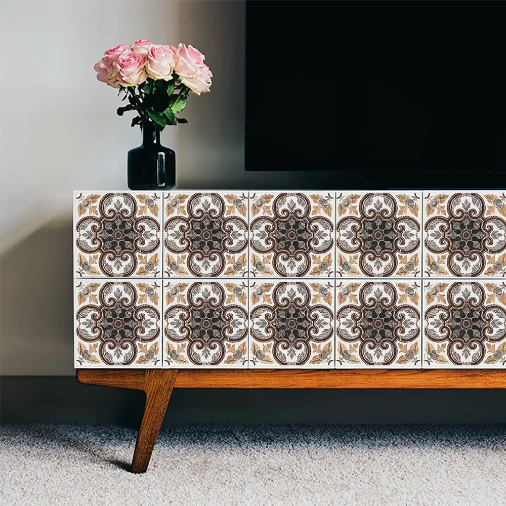 Muslim Style Jacquard Floor Tile Sticker Waterproof Self-Adhesive — feature 12