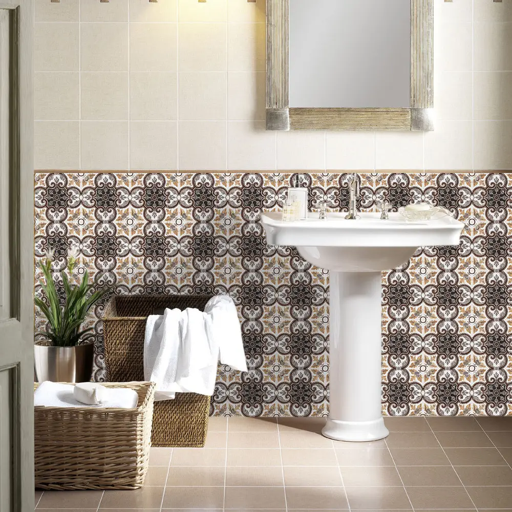 Muslim Style Jacquard Floor Tile Sticker Waterproof Self-Adhesive — feature 13