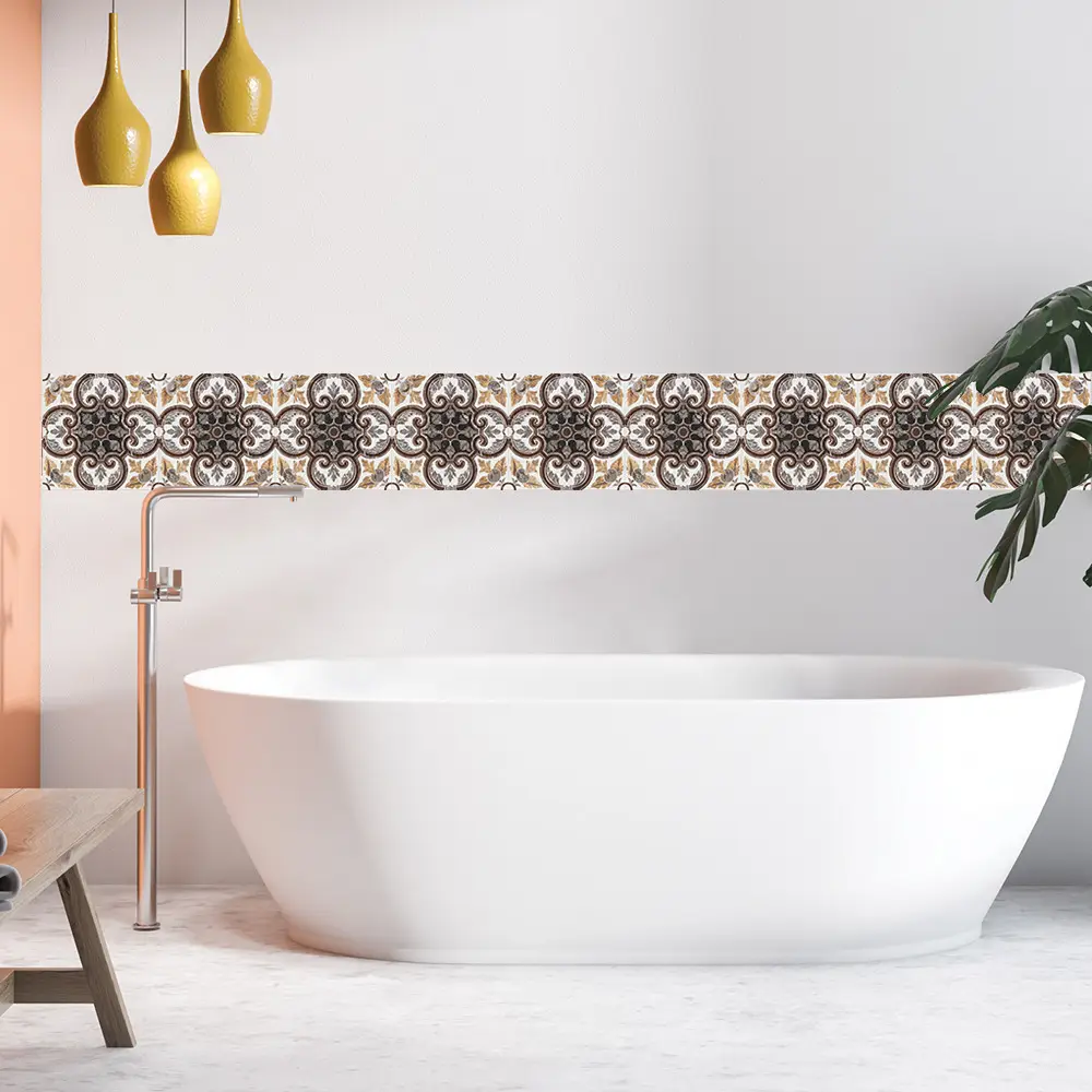 Muslim Style Jacquard Floor Tile Sticker Waterproof Self-Adhesive — feature 8