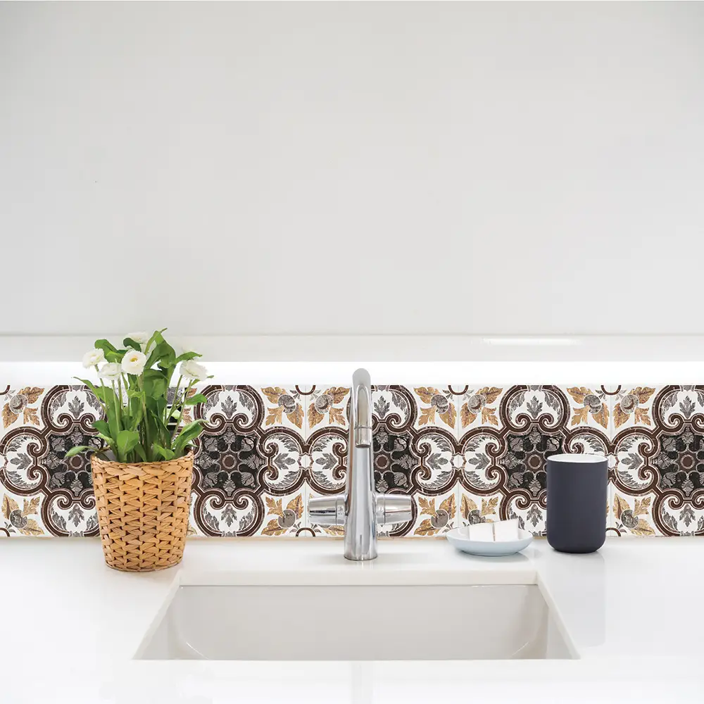 Muslim Style Jacquard Floor Tile Sticker Waterproof Self-Adhesive — feature 9