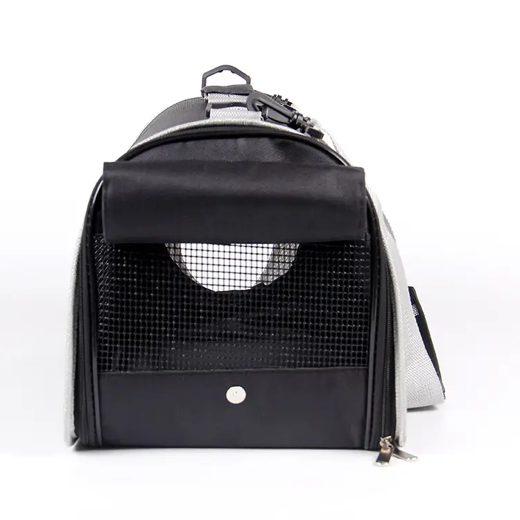 Portable Pet Bag with Headrest & Foldable Design - Image 10