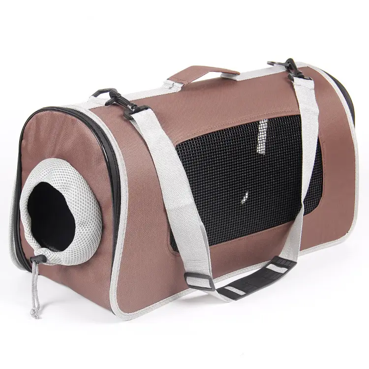Portable Pet Bag with Headrest & Foldable Design - Image 2