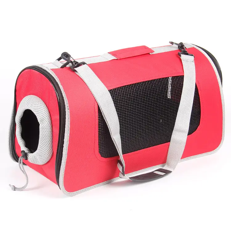 Portable Pet Bag with Headrest & Foldable Design - Image 3