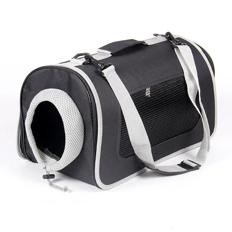 Portable Pet Bag with Headrest & Foldable Design - Image 4