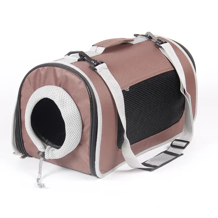 Portable Pet Bag with Headrest & Foldable Design - Image 6