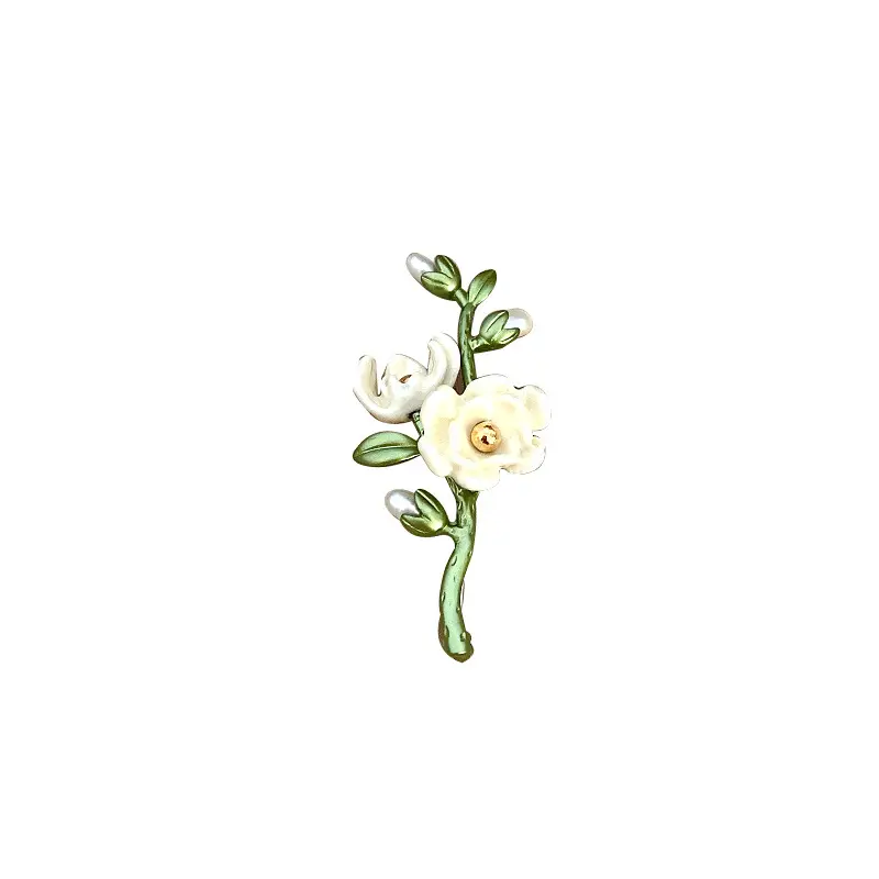 Wholesale Mori Style Vintage Pearl Brooch for Women - Image 6