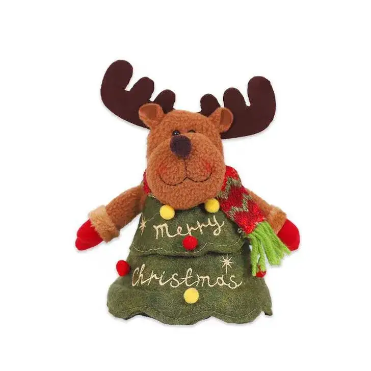 Christmas Elf Doll with Pinecone Decor - Image 3