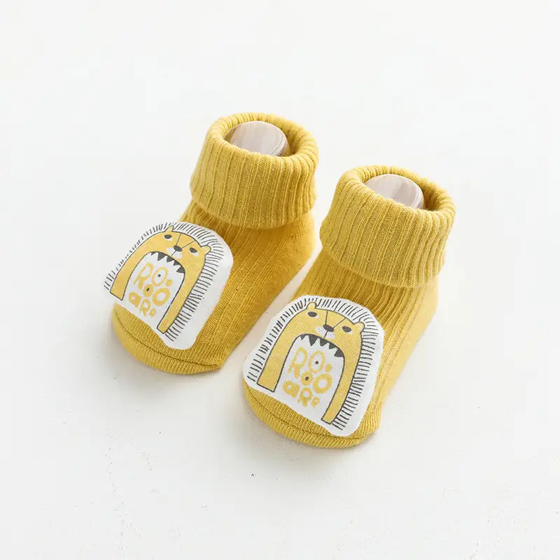 Autumn Winter Cartoon Cat Socks Non Slip Mid Calf